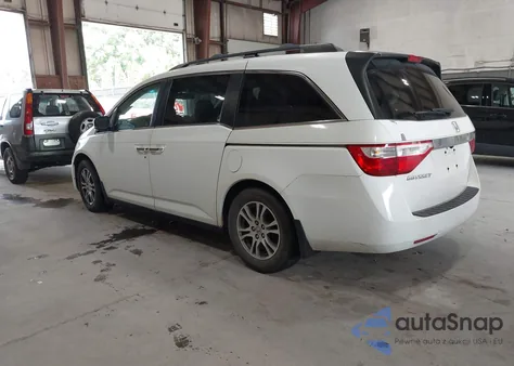 2012 Honda Odyssey Ex-L z USA, uszkodzony, nr VIN 5FNRL5H65CB017743